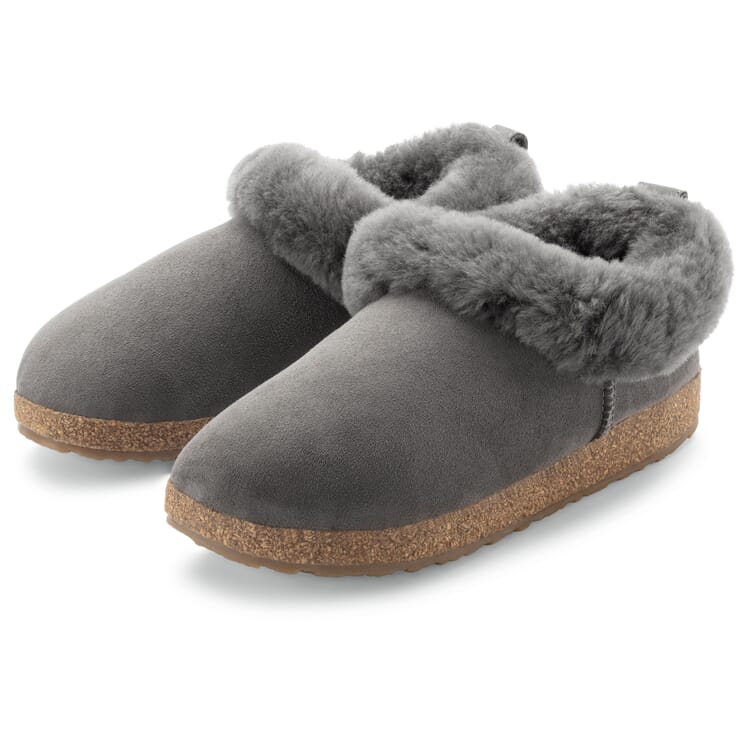 Ladies slip-on slipper, Gray