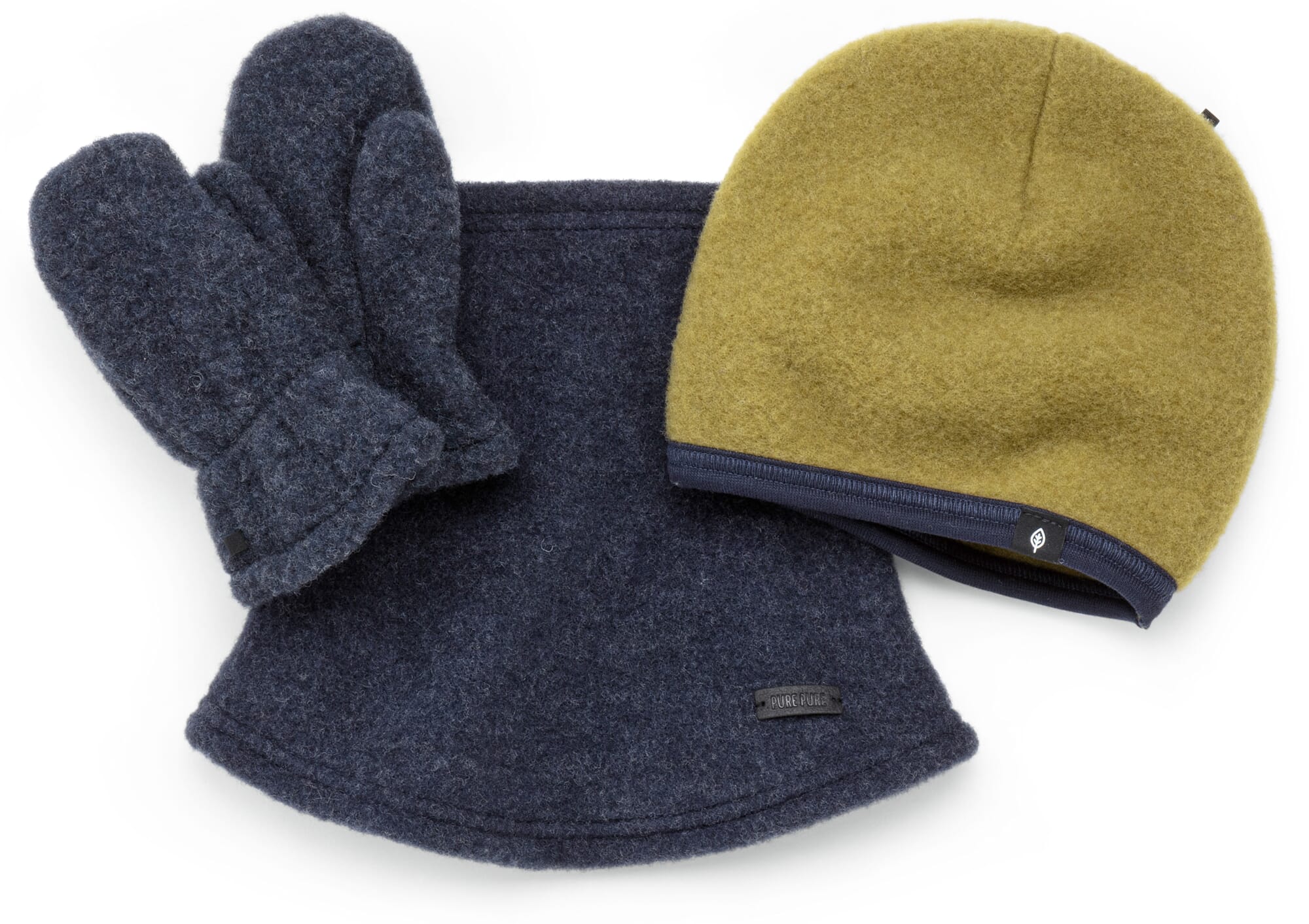 Kinder Wintermütze Aus Merinowolle - Gefüttert Mit Baumwolle, Kratzfrei