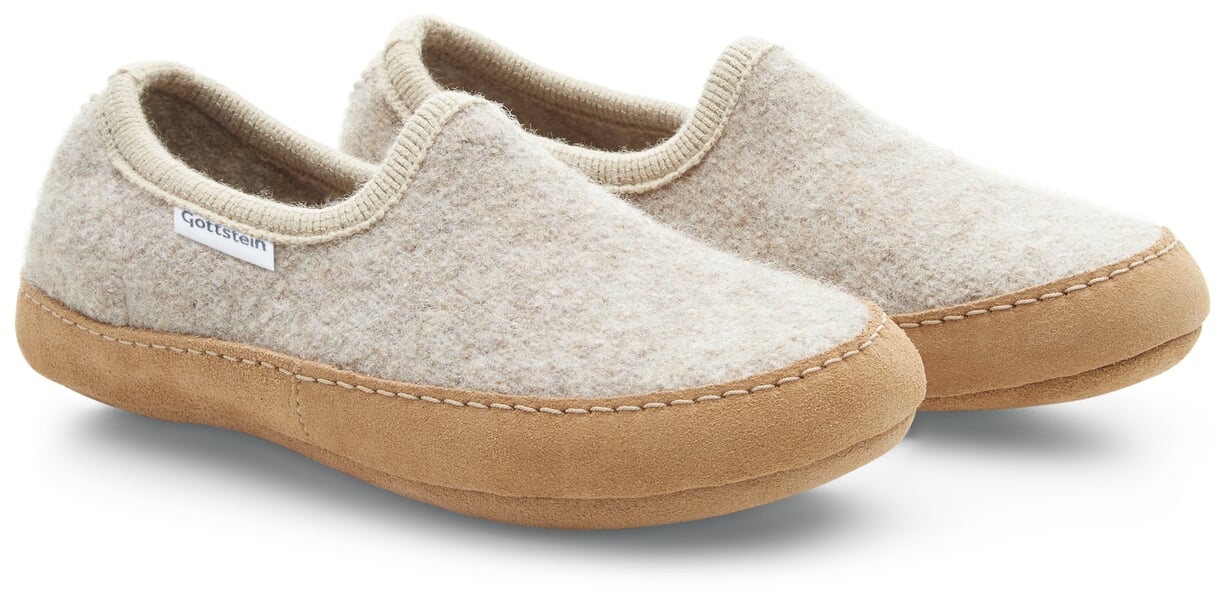 Chausson unisexe Beige