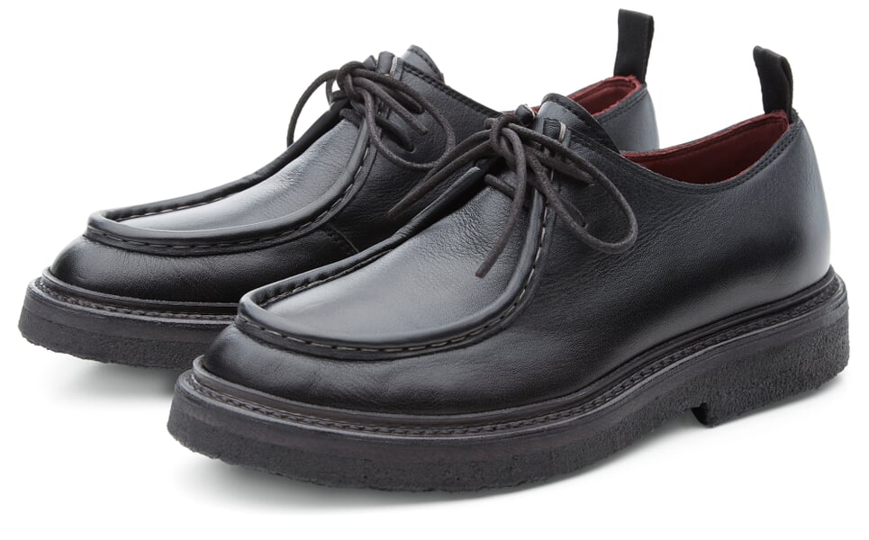 Damen-Halbschuh Schwarz