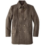 Chaqueta cruzada de hombre Marrón-beige