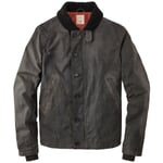 Herren-Deckjacket Dunkelbraun