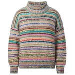 Pull-over en maille pour femme Multicolore
