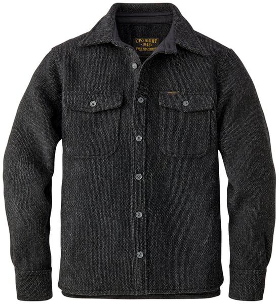 Herren-Overshirt Anthrazitmelange
