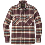 Men's flannel shirt 1943 plaid Brown