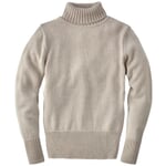 Herren-Rollkragenpullover 1941 Ecru