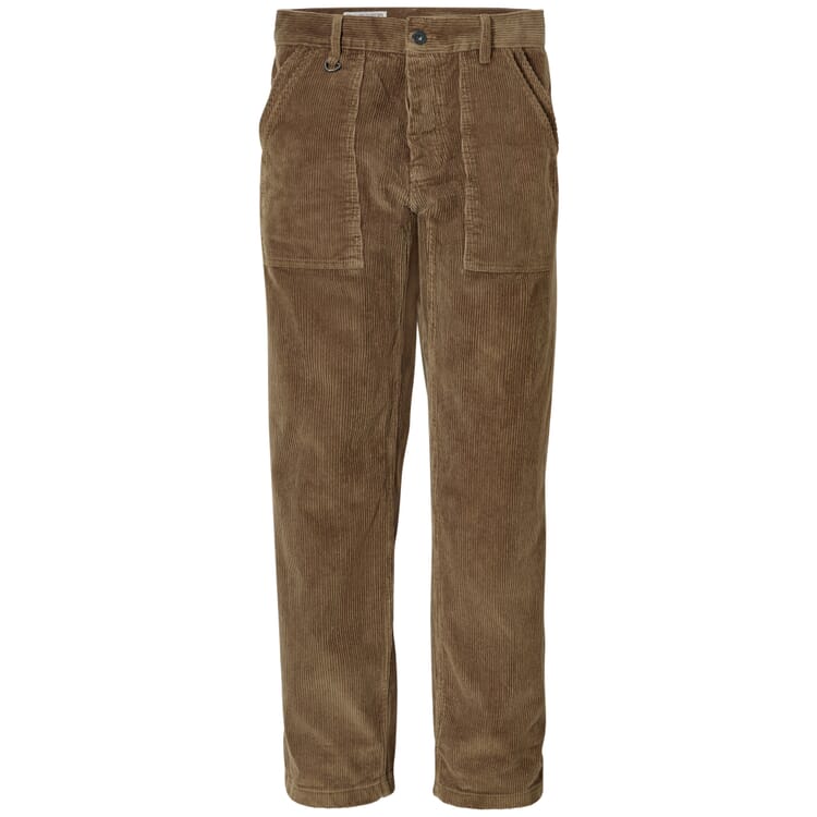 Pantalon à cordon pour hommes Utility 1967, Marron moyen