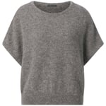 Pull-over en maille pour femme Gris