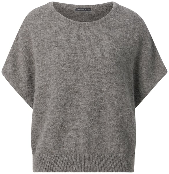 Strikket vest til kvinder Grå