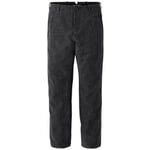 Pantalones de hombre con bragueta de botones Gris moteado