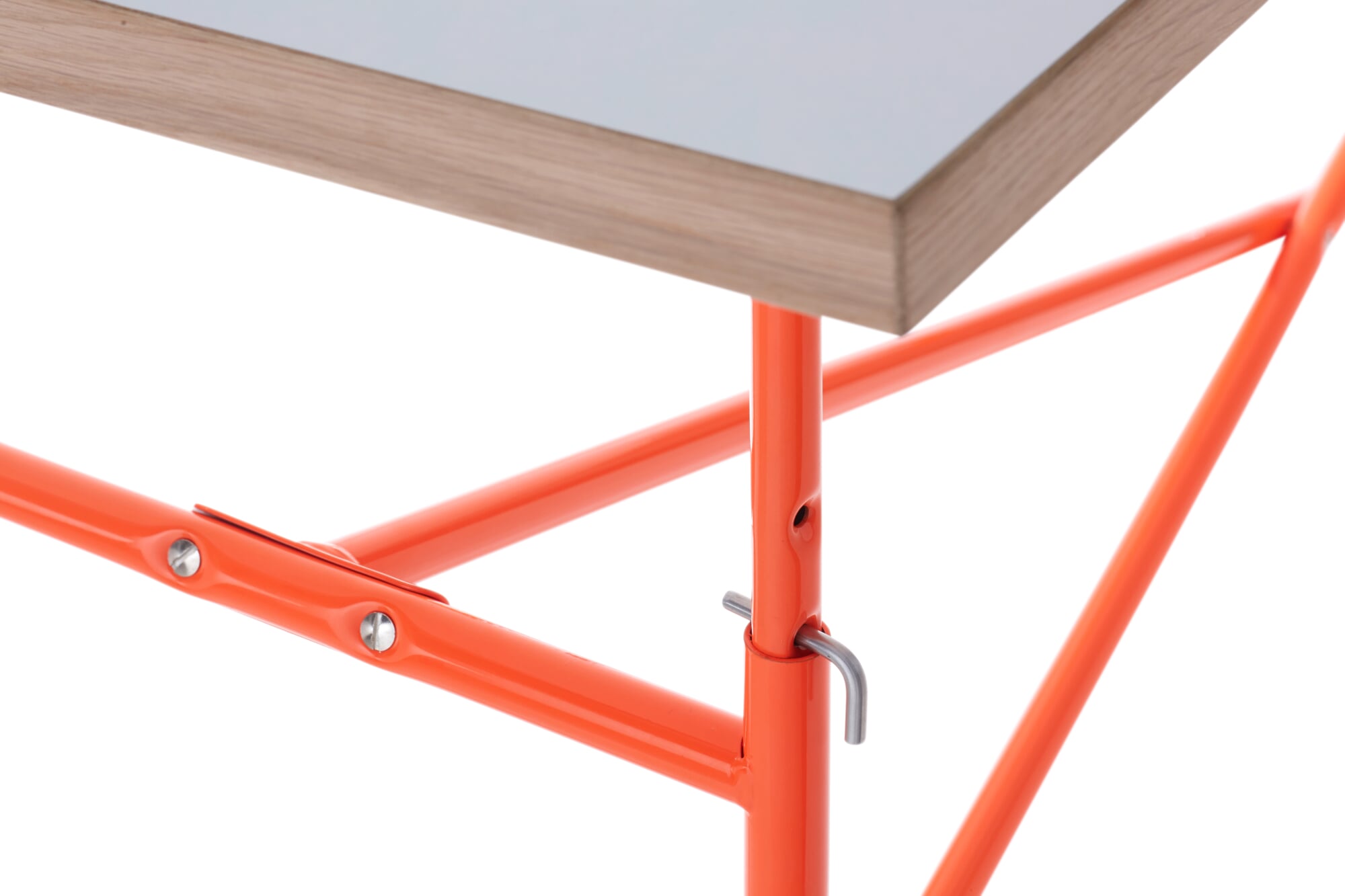 Eiermann 2 table frame, Luminous orange RAL 2005 | Manufactum