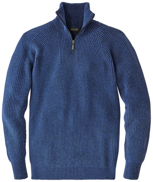 Men knitted royer Steel blue