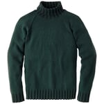 Pull à col roulé pour homme Vert