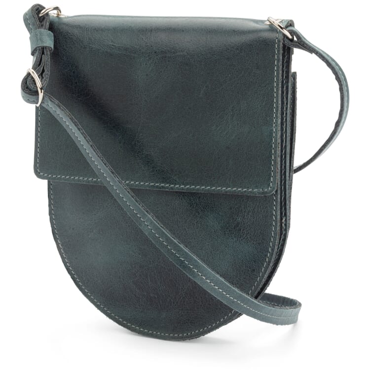 Borsa a tracolla da donna, piccola, petrolio