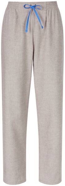 Damen-Flanellpyjama Beigemelange