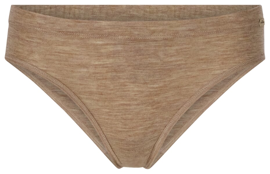 Damen-Jazzpants Wolle-Seide Camel