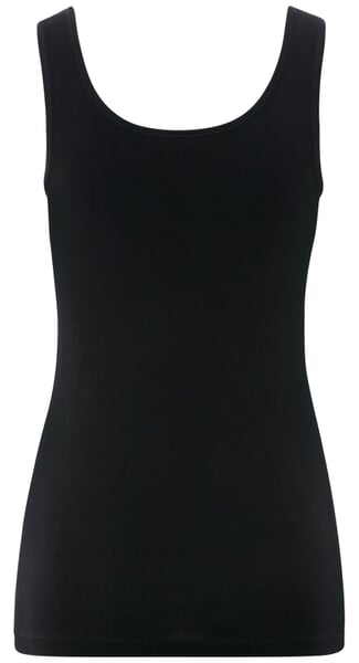 Camiseta sin mangas para mujer Negro