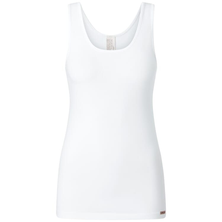 Tank top til damer, Hvid
