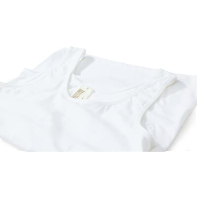 EGI Damen-Tanktop mit Spitzenrand aus 85 % Wolle und 15 EGI Damen-Tanktop mit Spitzenrand aus 85 % Wolle und 15