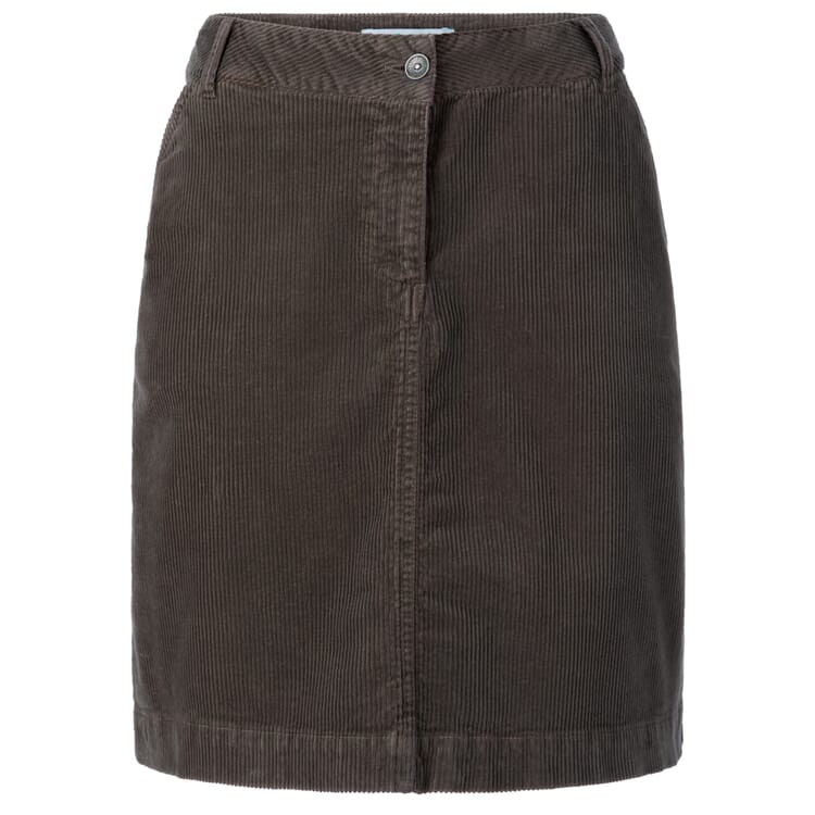Fløjlsnederdel til damer, Brown