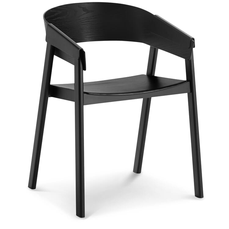 Housse pour fauteuil à accoudoirs, Noir