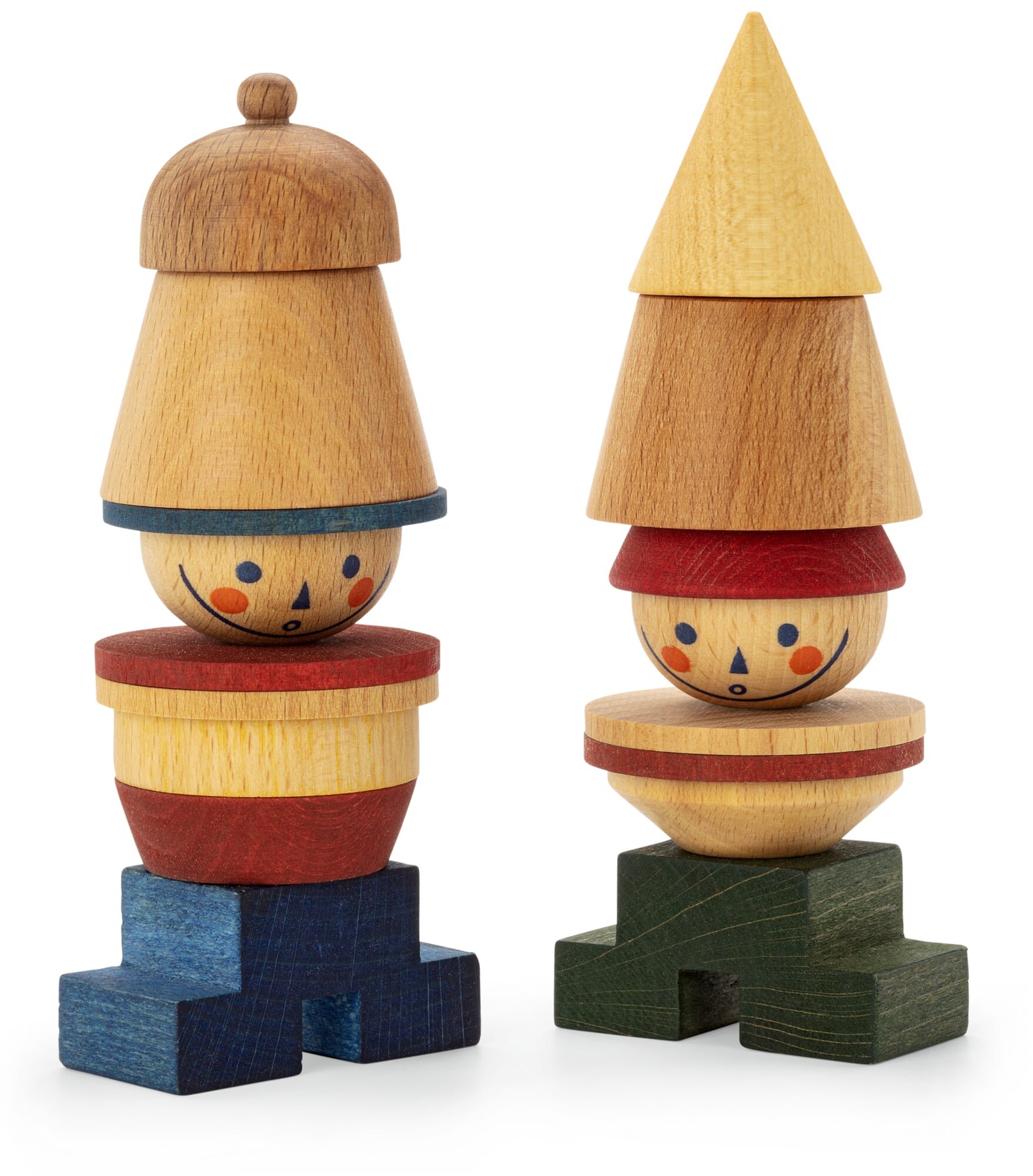 Goki 58914 Steckfigur Haus – Bunter Motorik-Klassiker Zum Stapeln Und Sortieren