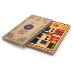 Colorful wooden construction set