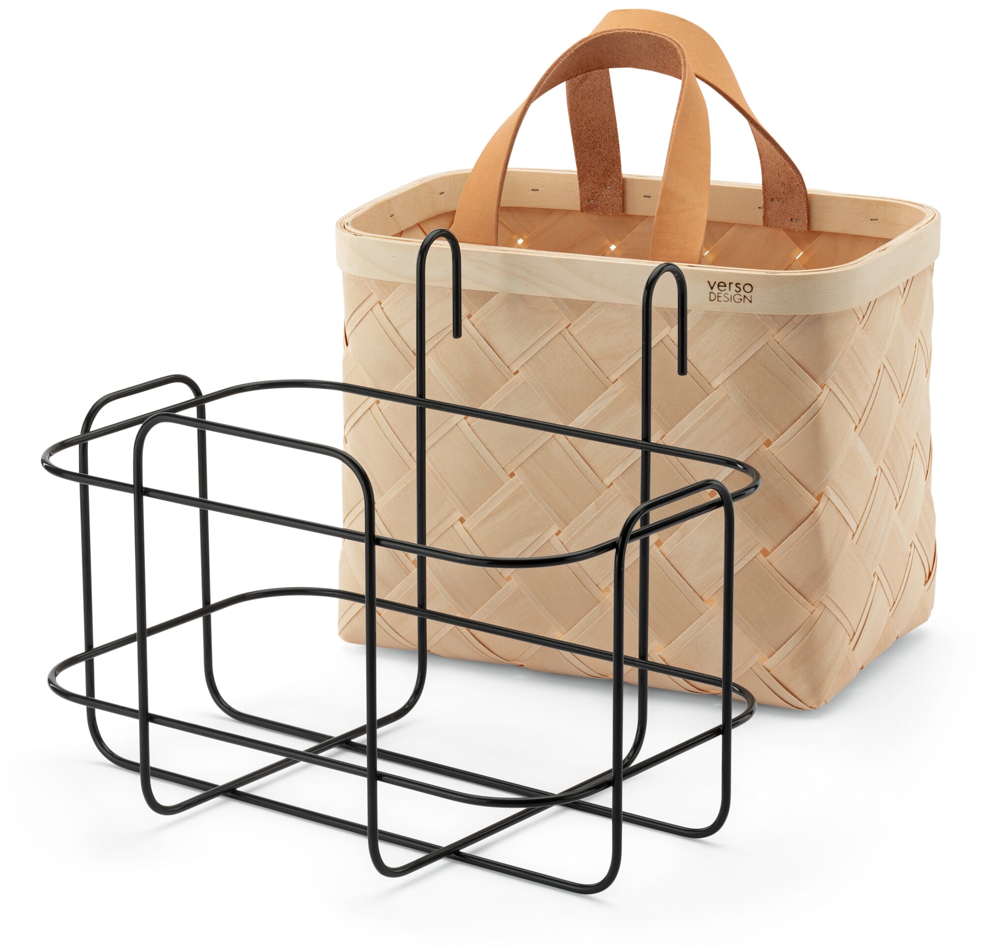 Bicycle basket birch wicker Lastu | Manufactum
