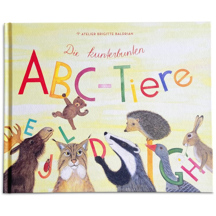 Les animaux ABC multicolores
