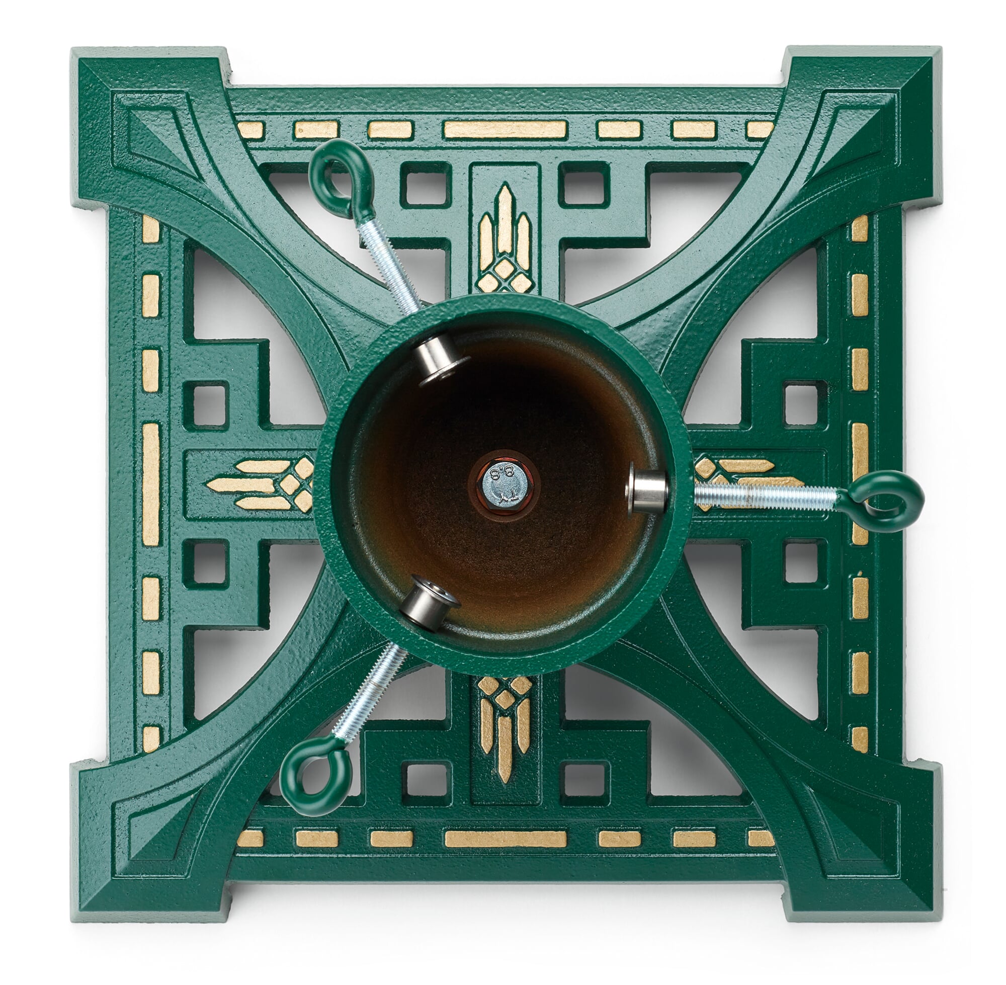 Swedish Christmas tree stand cast iron green | Manufactum
