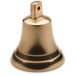 Campana di Natale in bronzo fuso con bordo decorativo