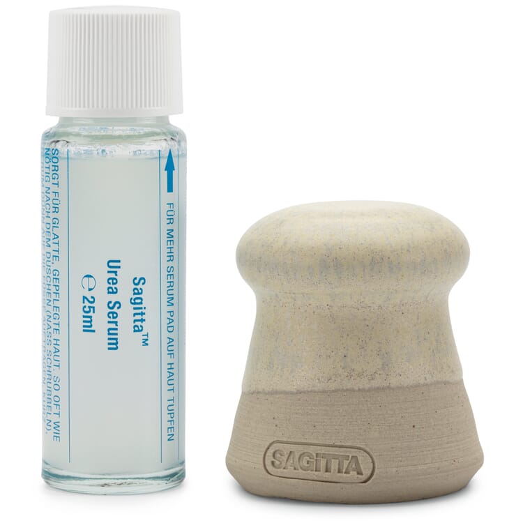 Set de cuidado de los pies exfoliante y suero de urea