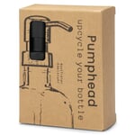 Pumpehoved® i rustfrit stål Sort