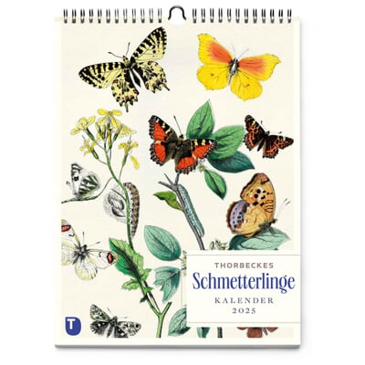 Thorbecke Kalender Schmetterlinge 2025  Manufactum