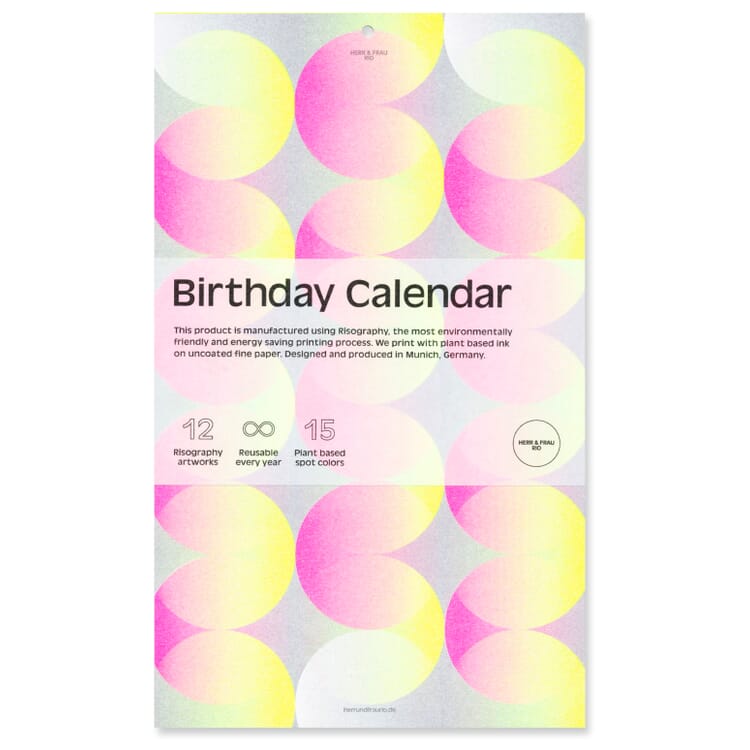 Riso fødselsdagskalender