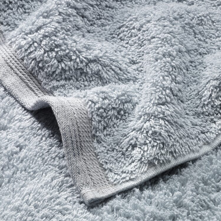 Katoenen badstof handdoek, Lichtgrijs
