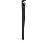 TT bordben Grafit sort RAL 9011
