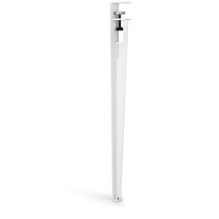 TT bordben, Ren hvid RAL 9010