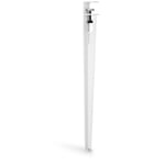 TT table leg Pure white RAL 9010