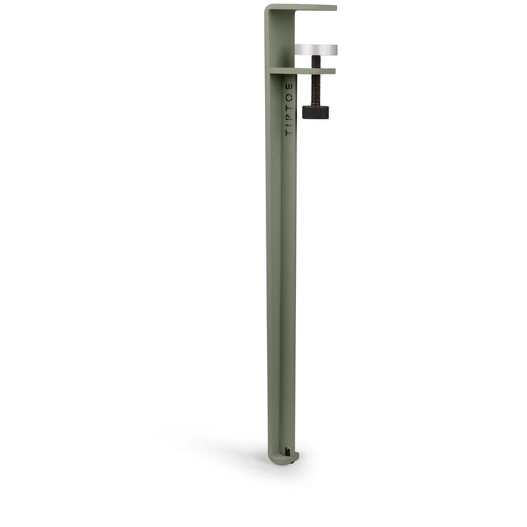 TT table leg, Cement gray RAL 7033