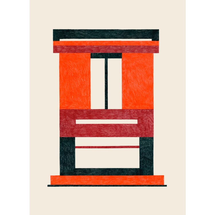 Tryk af Nathalie du Pasquier, Caldo