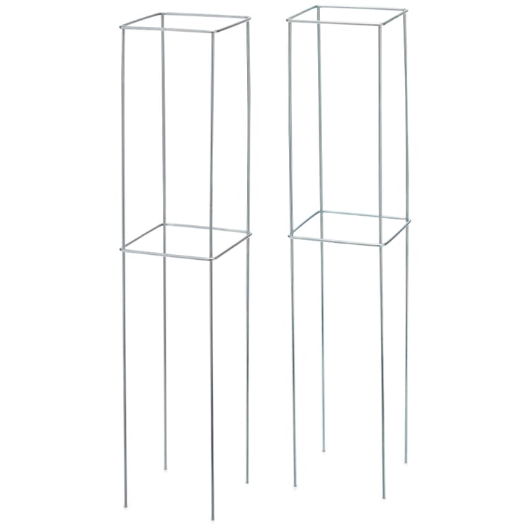 Soporte de planta de acero galvanizado