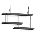 Shrink shelf RAL 9004 Signal black