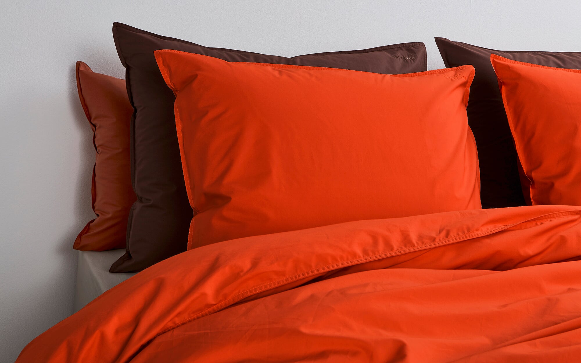 Dekbedovertrekset, Satin Point, Beddengoed, Modern, Lichtgewicht, 240x200/ 220 2 kussenslopen 60x70, Grijs