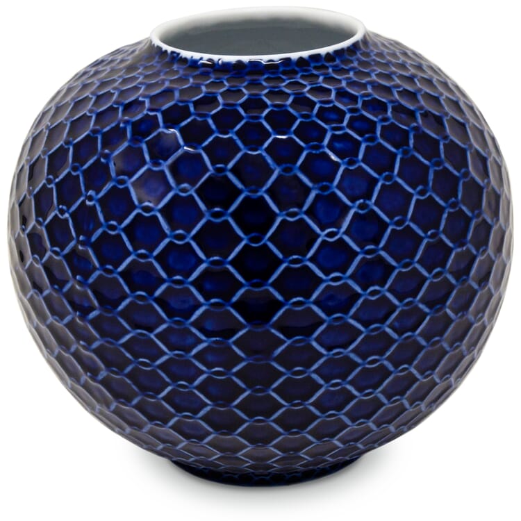 Vase Discours, Bleu cobalt