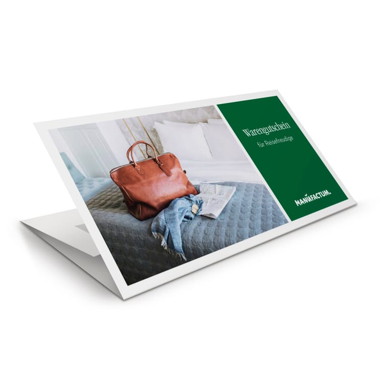 PDF-Warengutschein, Reisefreudige